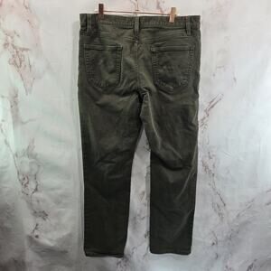 Banana Republic Pants Mens 34 X 30 Green Traveler Jean Slim Straight Leg
